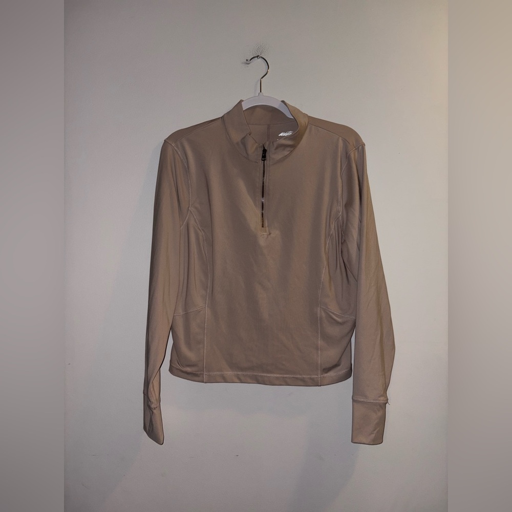 Avia | Cream Half Zip Jacket